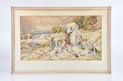 Lot 1097 - UNATTRIBUTED; 19th century watercolour, 'Hay...