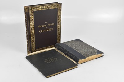 Lot 418 - THE HISTORIC STYLES OF ORNAMENT, complete with...