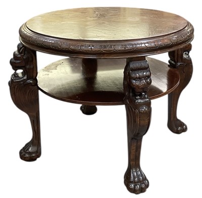 Lot 63 - A late 19th/early 20th century circular...