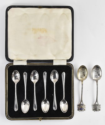 Lot 1163 - COOPER BROTHERS & SONS LTD; a cased set of six...