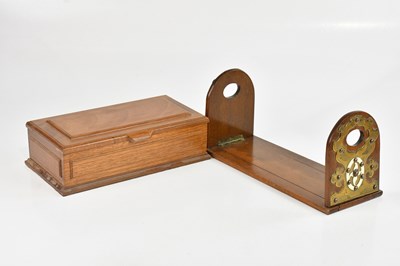 Lot 326A - A 19th century mahogany brass bound adjustable...