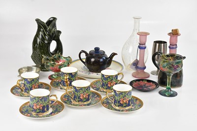 Lot 1652 - A collection of ceramics including V&A Iris...