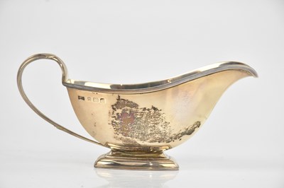 Lot 463A - WALKER & HALL; a George V hallmarked silver...