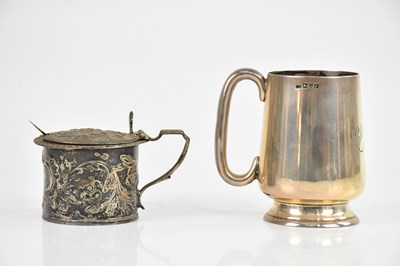 Lot 490A - CHARLES COOKE; a George V hallmarked silver...