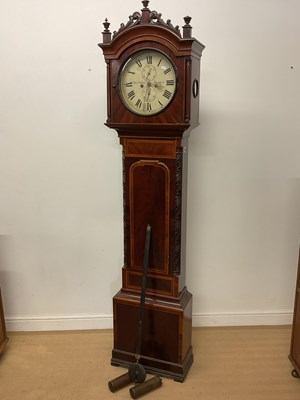 Lot 825 - ALEX F MILNE, ABERDEEN; a mahogany and walnut...