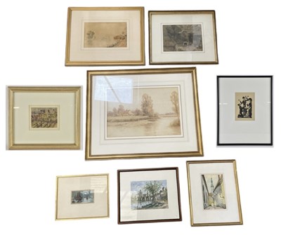 Lot 269 - EDWARD LESLIE BADHAM (1873-1944); watercolour,...