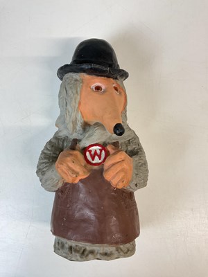 Lot 379 - COVERZONE LTD; a rubber Womble toy Tobermory,...