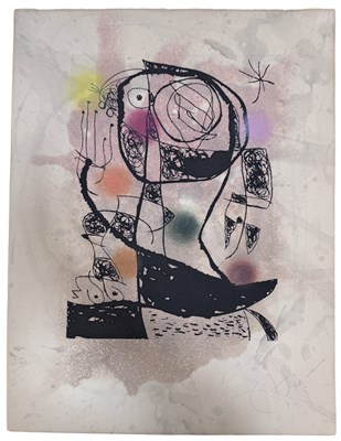 Lot 85 - JOAN MIRÓ (1893-1983); etching and aquatint in...