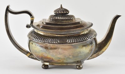 Lot 1103 - CHARLES FOX I; a George III hallmarked silver...