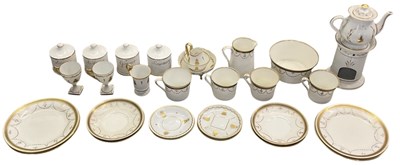 Lot 544 - An early 20th century Continental porcelain...