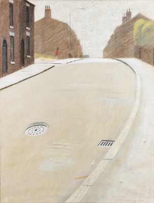 Lot 411 - DEREK WILKINSON (1929-2001); pastel, 'Hempshaw...