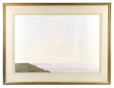 Lot 412 - DEREK WILKINSON (1929-2001); pastel, landscape,...