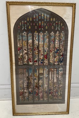 Lot 429 - JOSHUA KIRBY BALDREY; print, the east window...
