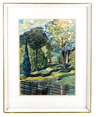 Lot 400 - NORMAN C. JACQUES (1922-2014); watercolour,...