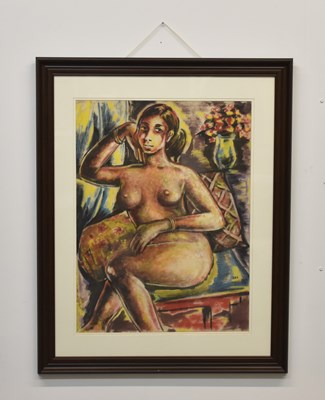 Lot 118 - TROIKA; oil and acrylic on canvas, 'Determined...