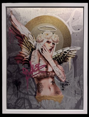 Lot 168 - MATT HERRING; a limited edition print, 'Fallen...