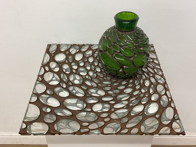 Lot 325 - MICHAEL GLANCY (American 1950-2020); glass,...