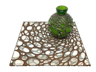 Lot 384 - MICHAEL GLANCY (American 1950-2020); glass,...