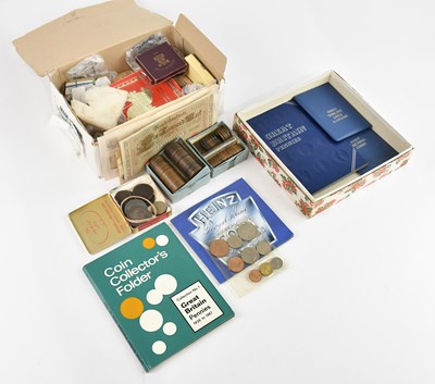 Lot 1141 - A collection of mixed coinage, mainly...