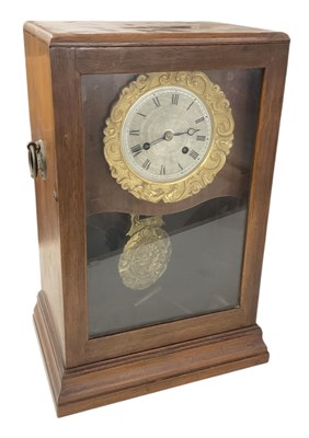 Lot 184 - A late 19th/early 20th century mahogany cased...