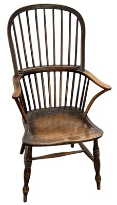 Lot 42 - An 18th century ash and elm provincial Thames...