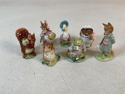 Lot 407 - BESWICK; Beatrix Potter figures comprising...