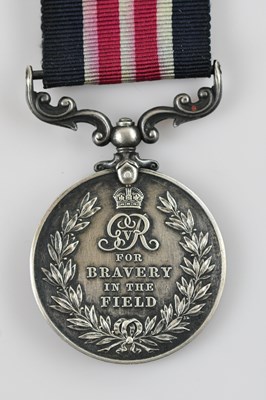 Lot 1212A - A George V Military Medal for Bravery in the...