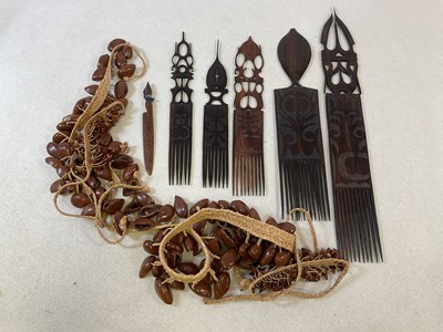 Lot 109 - An interesting collection of five African...