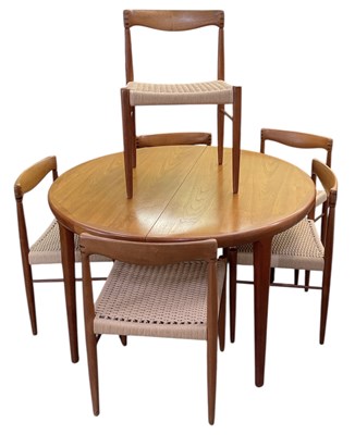 Lot 9 - SPOTTRUP STOLEFABRIK; a teak mid century...