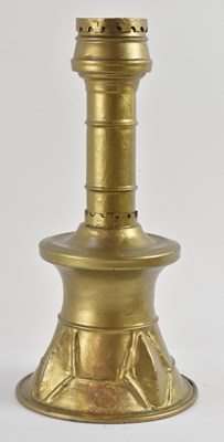 Lot 1060 - A Turkish Ottoman gilt decorated brass bell...