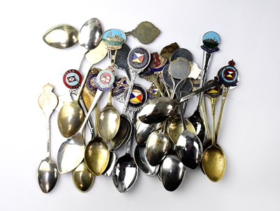 Lot 247 - Twenty-eight collectors' shipping line spoons...