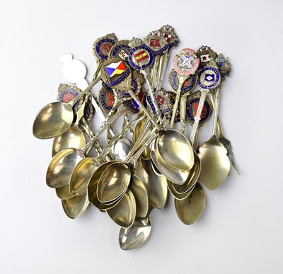 Lot 248 - Twenty-seven collectors' shipping line spoons...