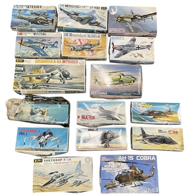 Lot 496 - FUJIMI MOKEI CO LTD; a collection of sixteen...