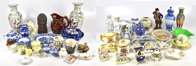 Lot 513 - A collection of Victorian and later ceramics