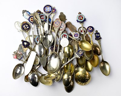 Lot 250 - Thirty-eight shipping line collectors' spoons...