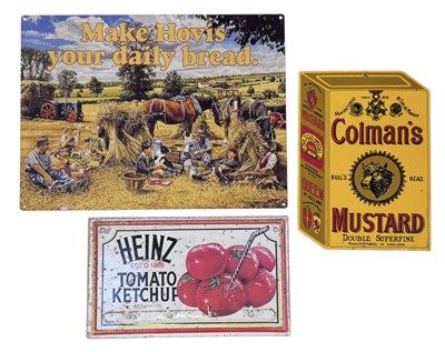 Lot 307 - A modern reproduction decorative 'Colman's...