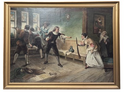 Lot 161 - LASLETT JOHN POTT (British, 1837-1898); oil on...