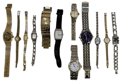 Lot 1662 - A collection of twelve assorted lady's and...