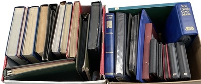 Lot 434 - Twenty-two albums of GB and all world stamps,...