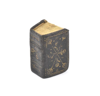 Lot 59 - MINIATURE BIBLE; BIBLIA OR A PRACTICAL SUMMARY...