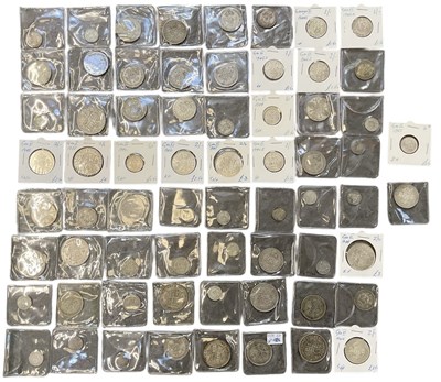 Lot 1377 - A quantity of pre-1947 half silver content UK...