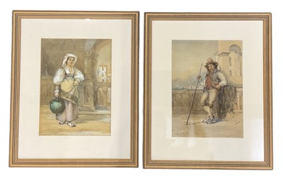 Lot 161 - F DUPONT; a pair of late 19th century...