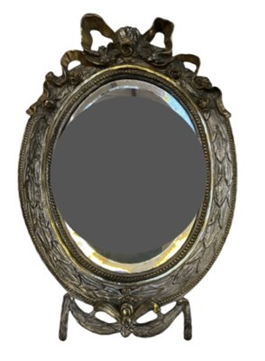 Lot 58 - An early 20th century silvered brass ornately...