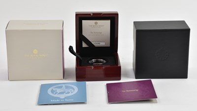 Lot 1356 - THE ROYAL MINT; a 2022 'The Sovereign' gold...