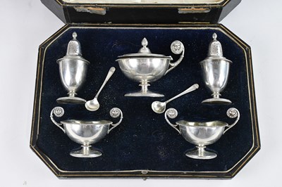 Lot 352 - JAMES DIXON & SONS; a George V hallmarked...