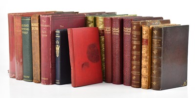 Lot 666 - A miscellany of 19th century leather and cloth...