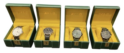 Lot 1398 - AVI-8; four modern boxed aviation themed...