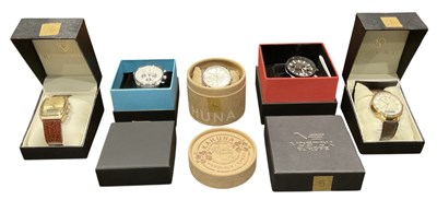 Lot 1425 - Five modern boxed lady's and gentleman's...
