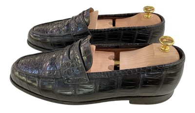 Lot 457 - JOHN LOBB; a pair of gentleman's black...