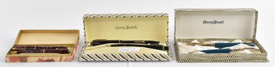 Lot 277 - CONWAY STEWART; a cased 106 fountain pen, with...